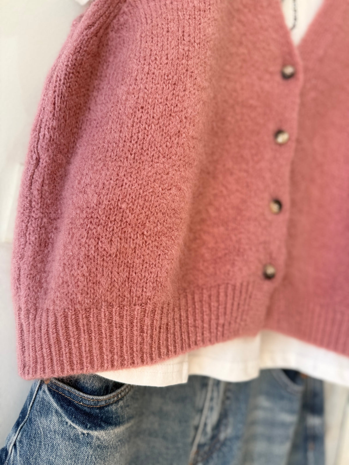 Gilet MALO - Vieux rose