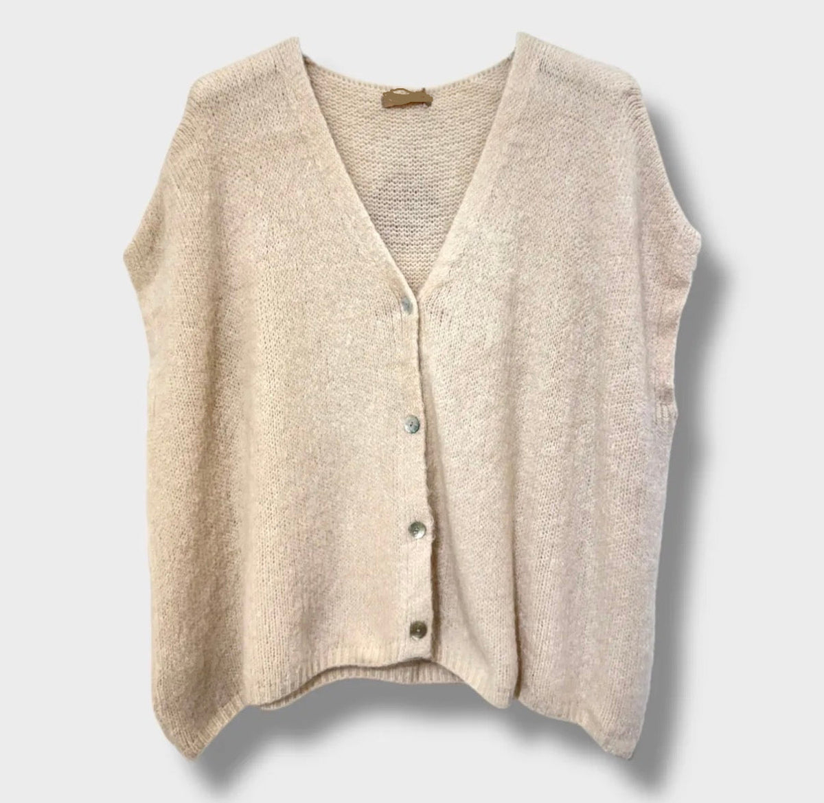 Gilet MURIEL - Loose - Beige