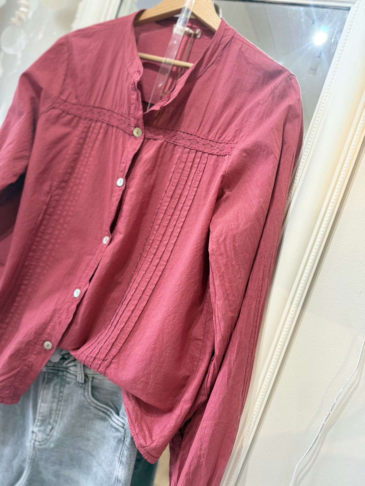 Blouse MARIE-LYNE - Terracotta