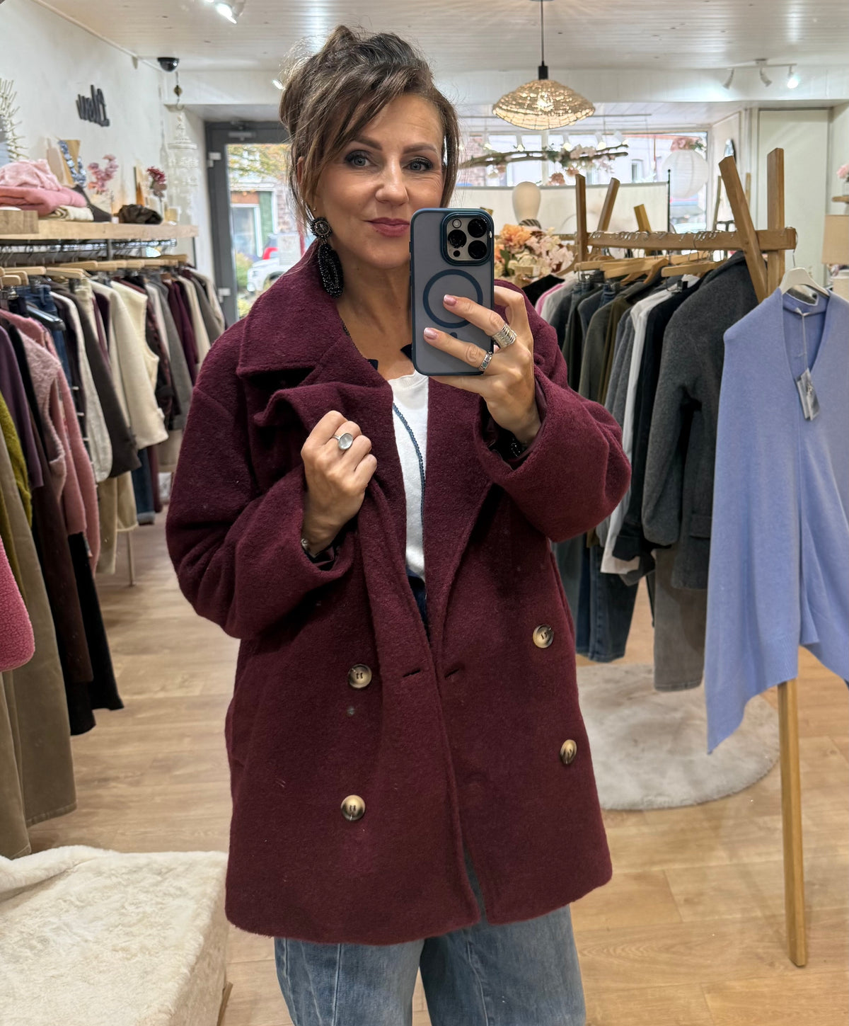 Manteau-  MARTIN - Bordeaux