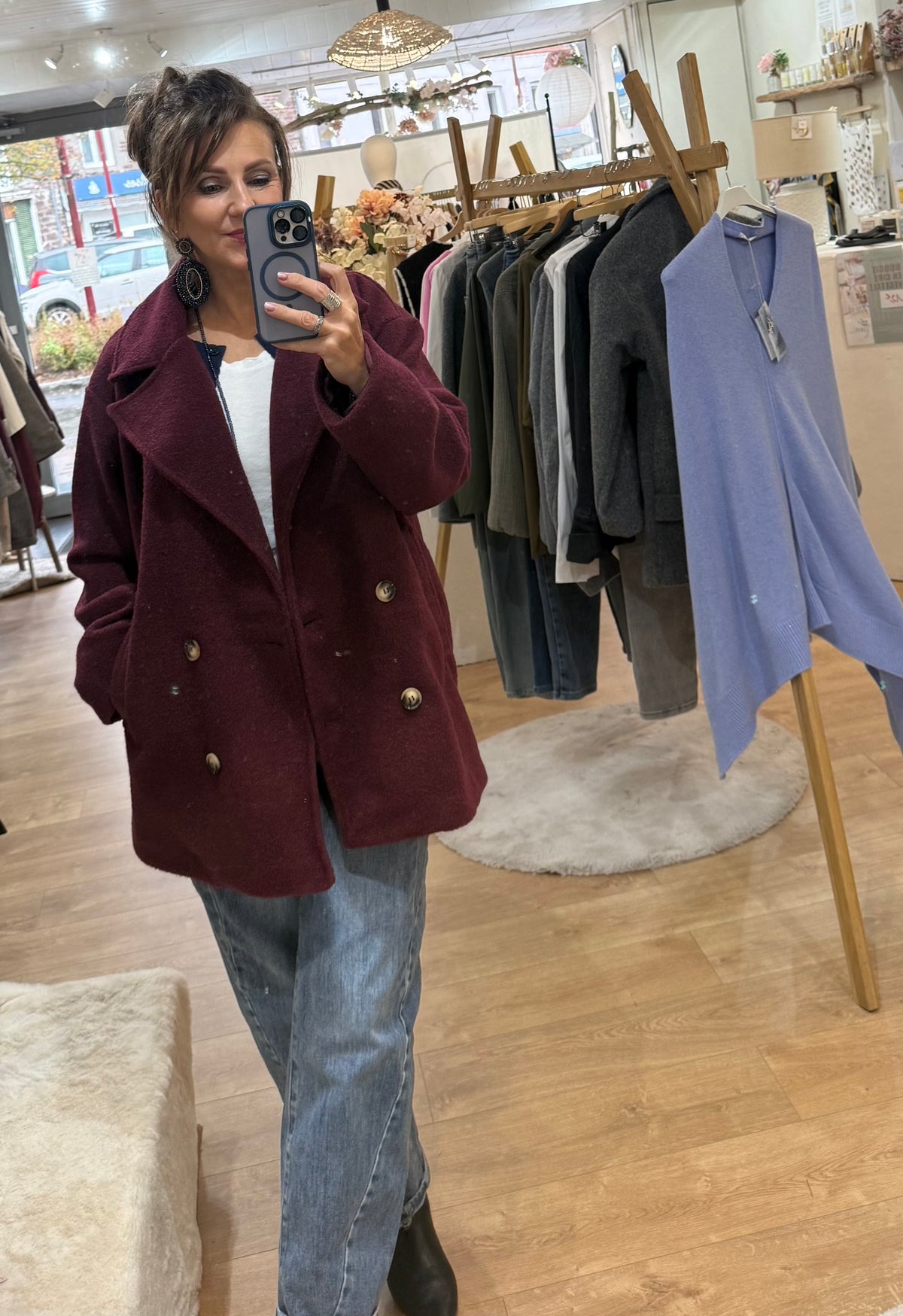 Manteau-  MARTIN - Bordeaux