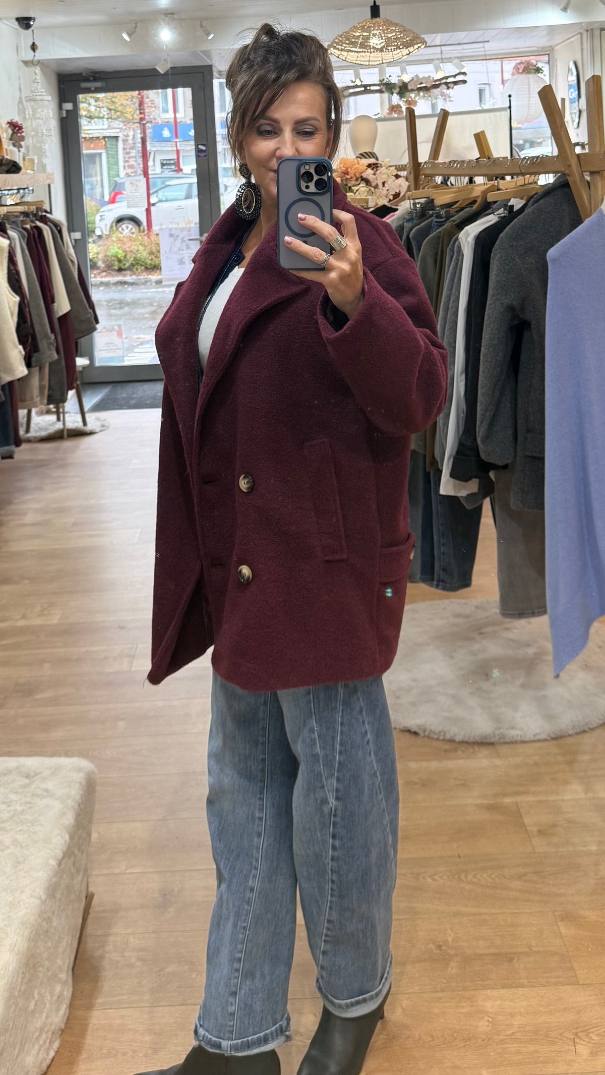 Manteau-  MARTIN - Bordeaux