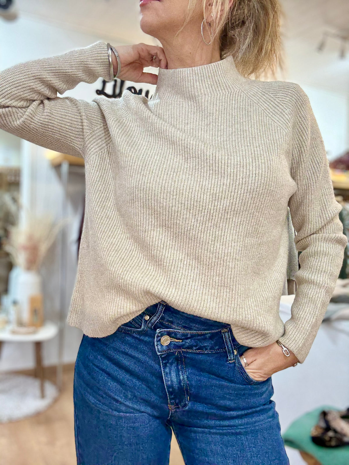 Pull Elyas- beige